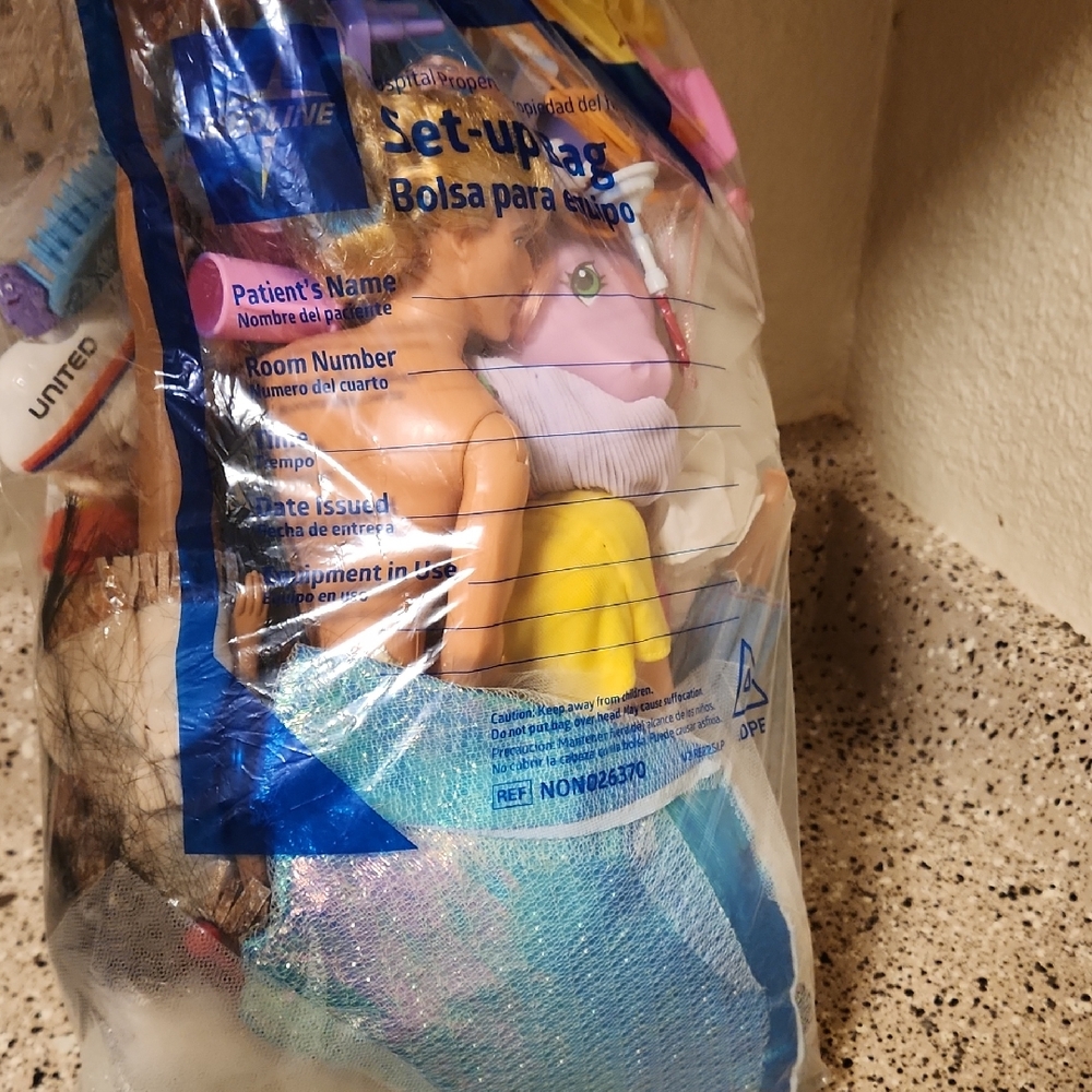 Mixed Toy Bag with Dolls and Accessories